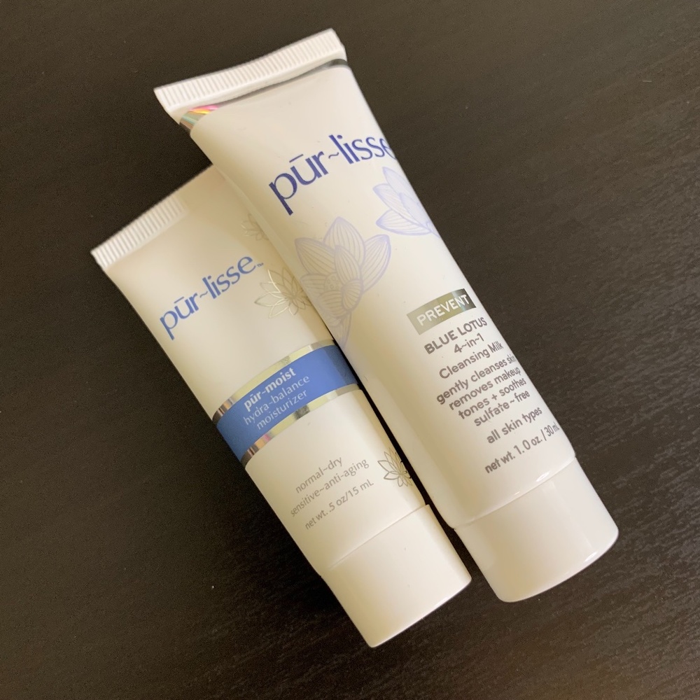Purlisse Cleansing Milk & HydraBalance Moisturizer